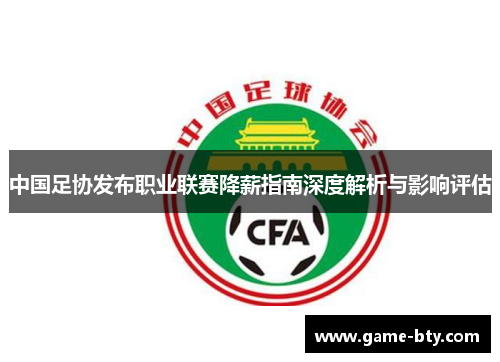 中国足协发布职业联赛降薪指南深度解析与影响评估